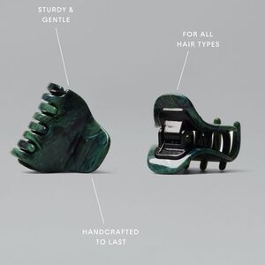 ISO CROWN AFFAIR GREEN HAIR CLIPS (NONE FOR SALE)